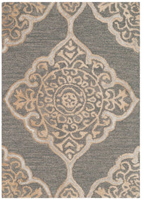 Safavieh Dip Dye Ddy510B Slate / Beige Area Rug