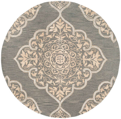 Safavieh Dip Dye Ddy510B Slate / Beige Area Rug