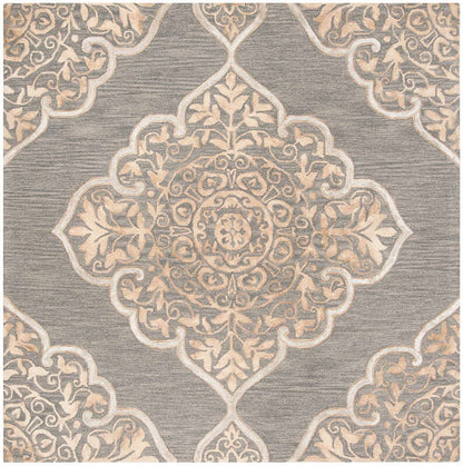 Safavieh Dip Dye Ddy510B Slate / Beige Area Rug