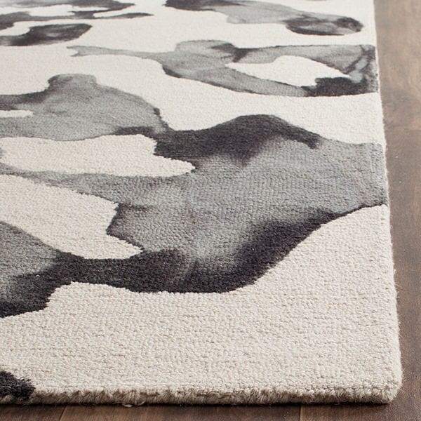 Safavieh Dip Dye Ddy517E Beige / Charcoal Organic / Abstract Area Rug