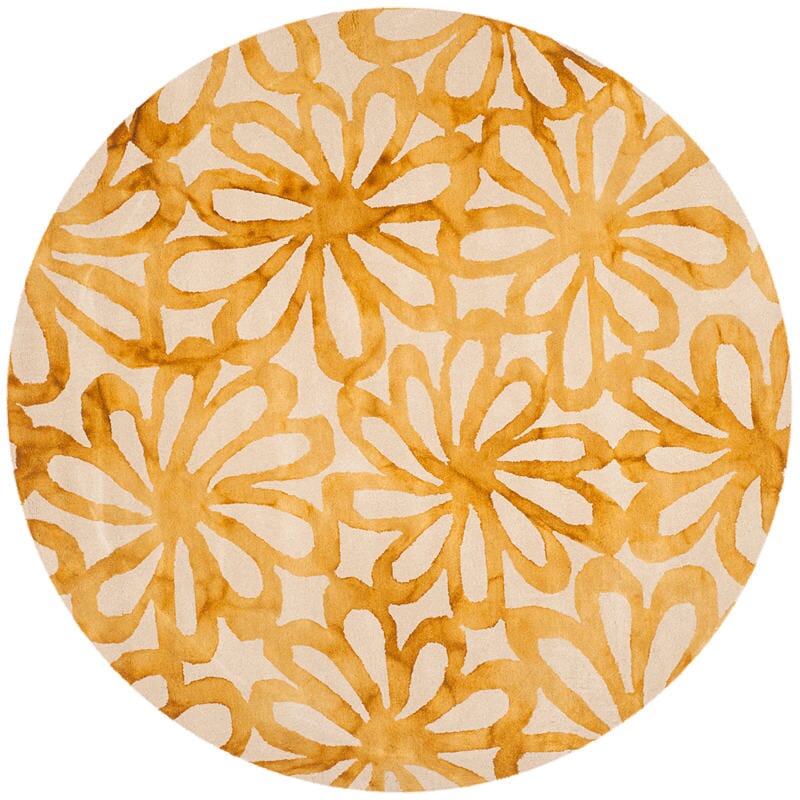 Safavieh Dip Dye Ddy527M Beige / Gold Floral / Country Area Rug