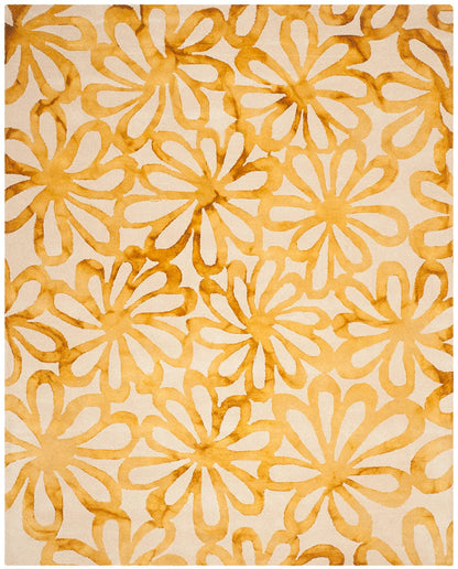 Safavieh Dip Dye Ddy527M Beige / Gold Floral / Country Area Rug