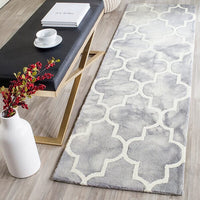 Safavieh Dip Dye Ddy535C Grey / Ivory Geometric Area Rug