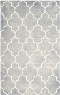 Safavieh Dip Dye Ddy535C Grey / Ivory Geometric Area Rug