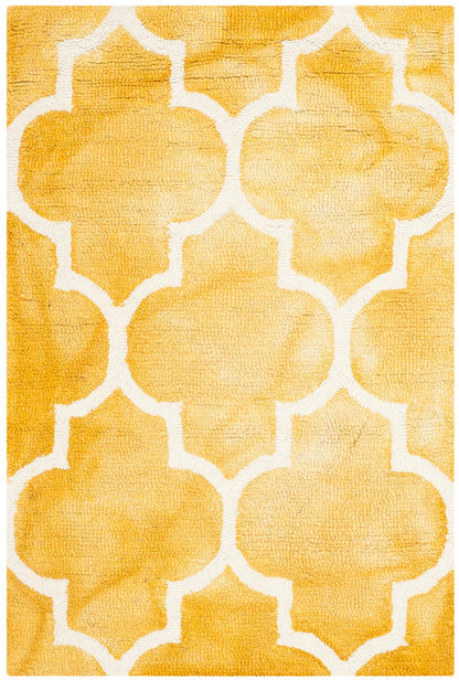 Safavieh Dip Dye Ddy535H Gold / Ivory Geometric Area Rug