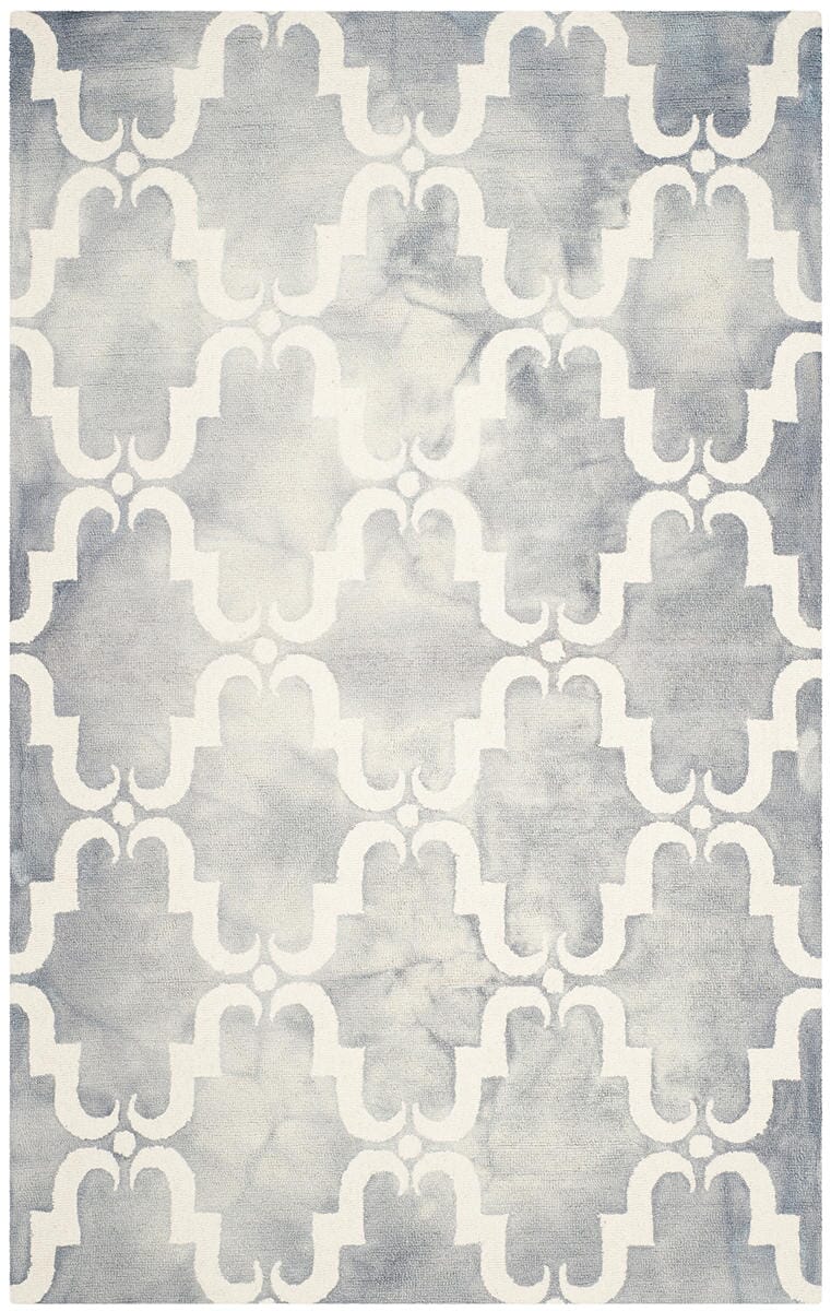 Safavieh Dip Dye Ddy536C Grey / Ivory Geometric Area Rug