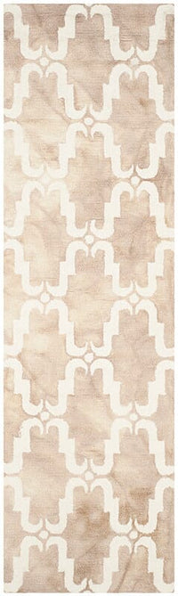 Safavieh Dip Dye Ddy536G Beige / Ivory Geometric Area Rug