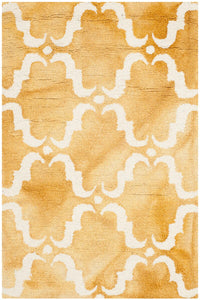 Safavieh Dip Dye Ddy536H Gold / Ivory Geometric Area Rug