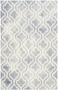 Safavieh Dip Dye Ddy537C Grey / Ivory Geometric Area Rug