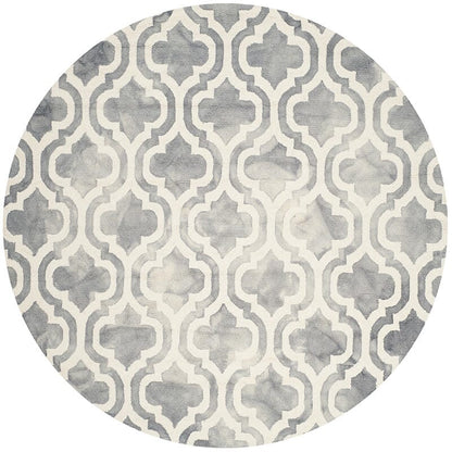 Safavieh Dip Dye Ddy537C Grey / Ivory Geometric Area Rug