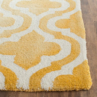 Safavieh Dip Dye Ddy537H Gold / Ivory Geometric Area Rug