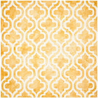 Safavieh Dip Dye Ddy537H Gold / Ivory Geometric Area Rug