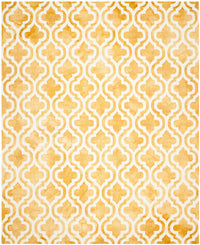 Safavieh Dip Dye Ddy537H Gold / Ivory Geometric Area Rug