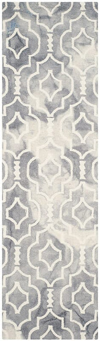 Safavieh Dip Dye Ddy538C Grey / Ivory Geometric Area Rug