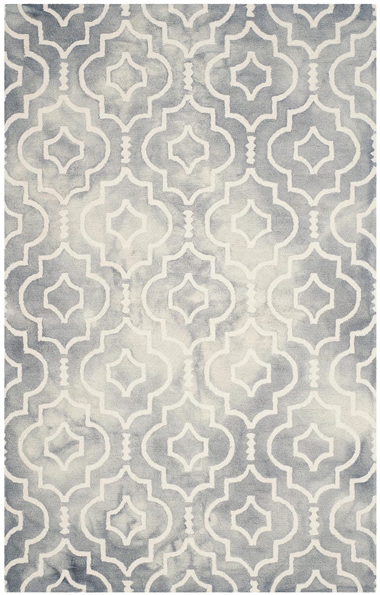 Safavieh Dip Dye Ddy538C Grey / Ivory Geometric Area Rug