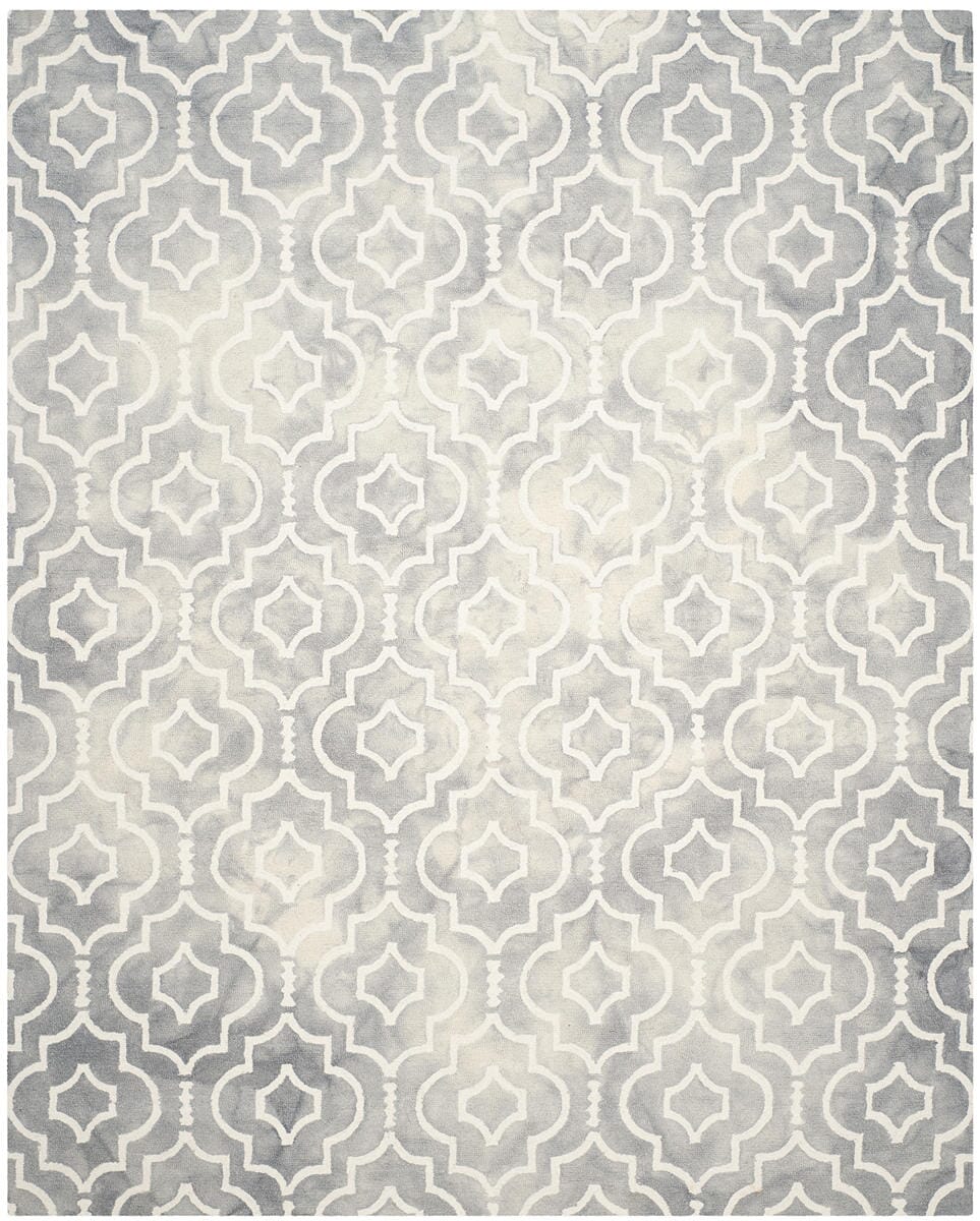 Safavieh Dip Dye Ddy538C Grey / Ivory Geometric Area Rug