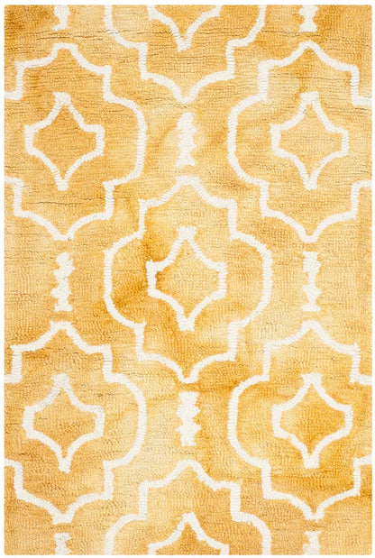 Safavieh Dip Dye Ddy538H Gold / Ivory Geometric Area Rug