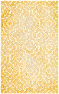 Safavieh Dip Dye Ddy538H Gold / Ivory Geometric Area Rug