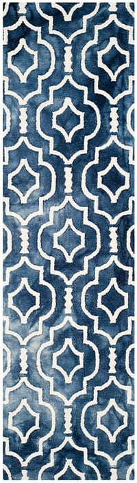 Safavieh Dip Dye Ddy538N Navy / Ivory Geometric Area Rug