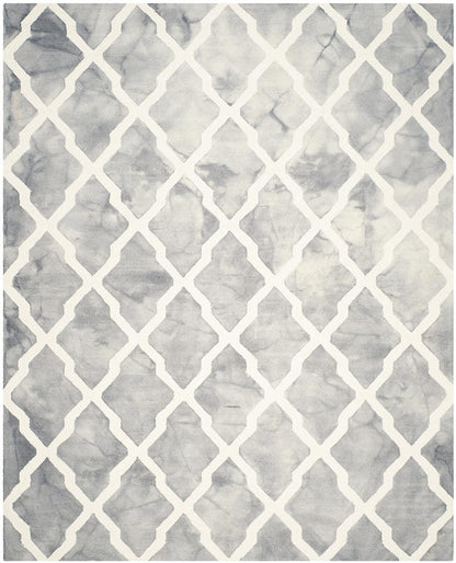 Safavieh Dip Dye Ddy540C Grey / Ivory Geometric Area Rug