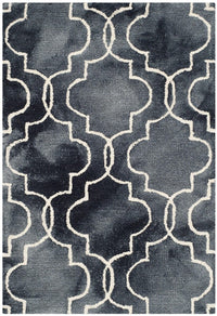 Safavieh Dip Dye Ddy676J Graphite / Ivory Geometric Area Rug