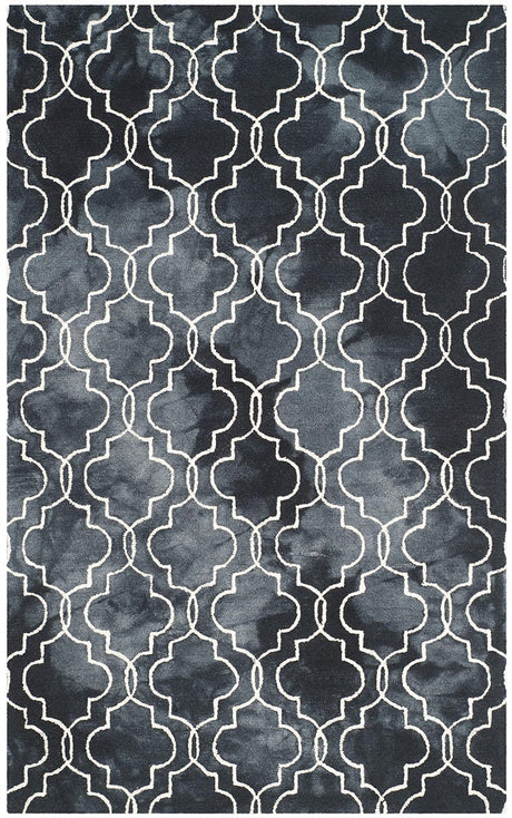 Safavieh Dip Dye Ddy676J Graphite / Ivory Rugs.