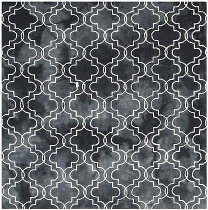 Safavieh Dip Dye Ddy676J Graphite / Ivory Geometric Area Rug