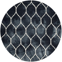 Safavieh Dip Dye Ddy685J Graphite / Ivory Geometric Area Rug