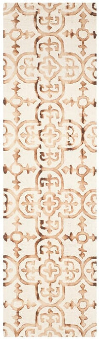 Safavieh Dip Dye Ddy711E Ivory / Camel Damask Area Rug