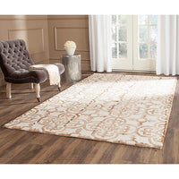 Safavieh Dip Dye Ddy711E Ivory / Camel Damask Area Rug