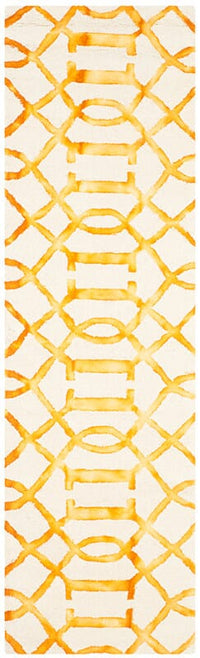 Safavieh Dip Dye Ddy712C Ivory / Gold Geometric Area Rug