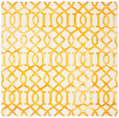 Safavieh Dip Dye Ddy712C Ivory / Gold Geometric Area Rug