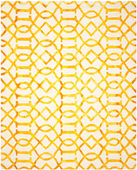 Safavieh Dip Dye Ddy712C Ivory / Gold Geometric Area Rug