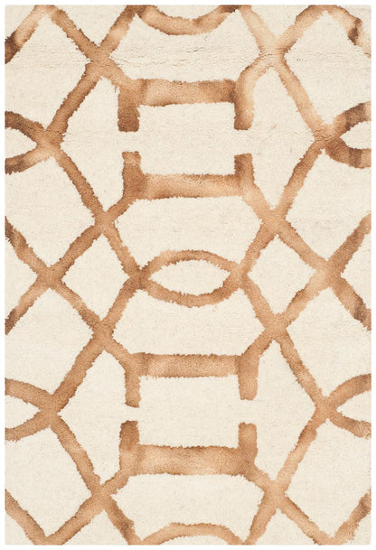 Safavieh Dip Dye Ddy712E Ivory / Camel Geometric Area Rug