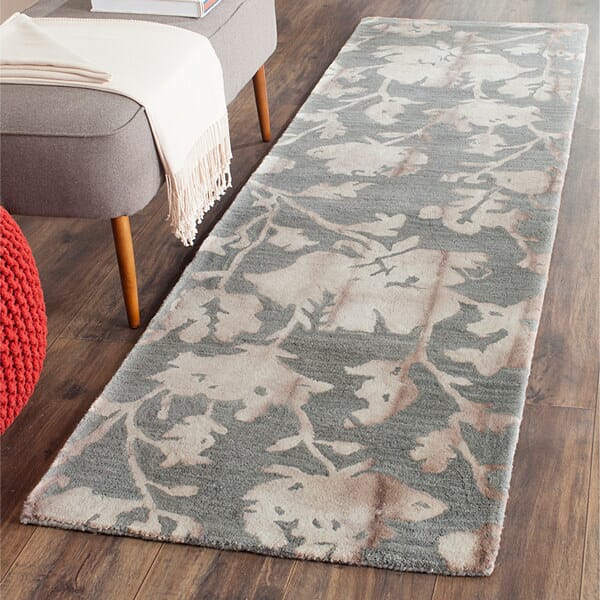 Safavieh Dip Dyed Ddy716K Grey / Beige Floral / Country Area Rug