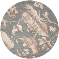 Safavieh Dip Dyed Ddy716K Grey / Beige Floral / Country Area Rug