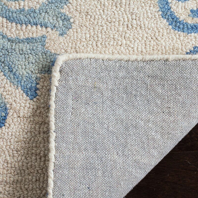 Safavieh Dip Dye Ddy780A Ivory / Blue Area Rug