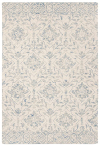 Safavieh Dip Dye Ddy901L Light Blue / Ivory Damask Area Rug