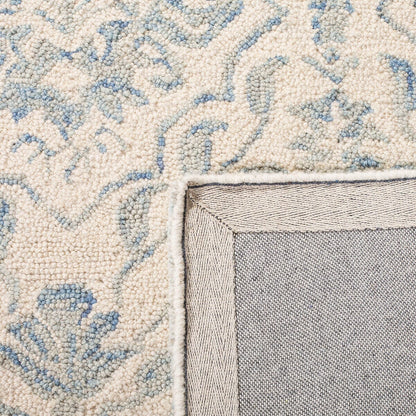 Safavieh Dip Dye Ddy901L Light Blue / Ivory Damask Area Rug