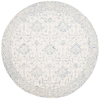 Safavieh Dip Dye Ddy901L Light Blue / Ivory Damask Area Rug