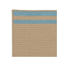 Colonial Mills Denali End Stripe De25 Federal Blue Striped Area Rug