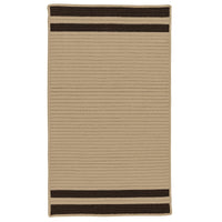 Colonial Mills Denali End Stripe De65 Mink Striped Area Rug