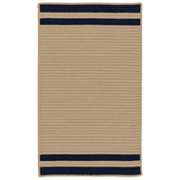 Colonial Mills Denali End Stripe De75 Navy Striped Area Rug