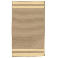 Colonial Mills Denali End Stripe De95 Yellow Striped Area Rug