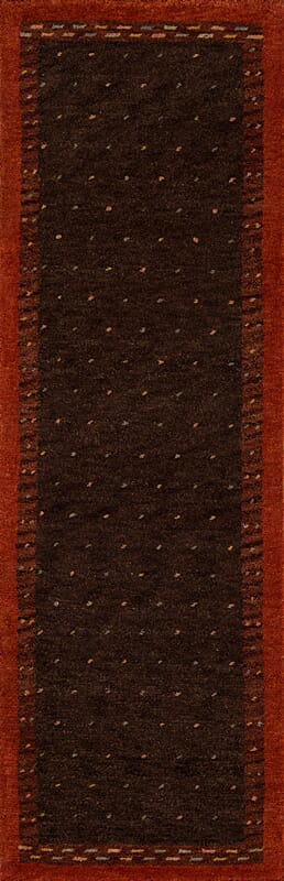 Momeni Desert Gabbeh dg-01 Brown Solid Color Area Rug