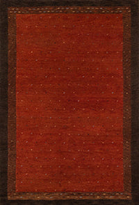 Momeni Desert Gabbeh dg-01 Paprika Solid Color Area Rug