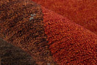 Momeni Desert Gabbeh dg-01 Paprika Solid Color Area Rug