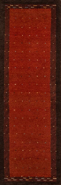 Momeni Desert Gabbeh dg-01 Paprika Solid Color Area Rug