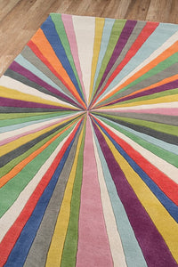 Momeni Delhi Dl-62 Multi Geometric Area Rug