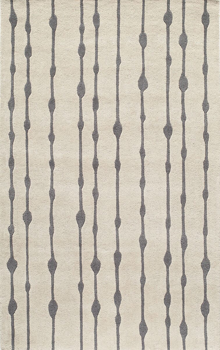 Momeni Delhi Dl-64 Grey Striped Area Rug